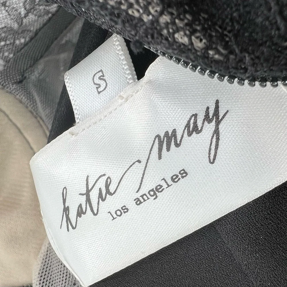 Katie May NWT Senorita Bustier Gown in Black & Teal Snake size Small - Picture 7 of 10